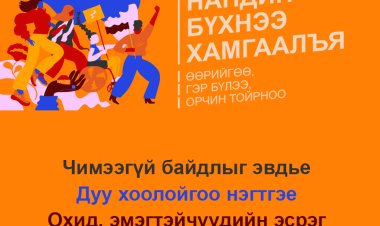 НАНДИН БҮХНЭЭ ХАМГААЛЪЯ